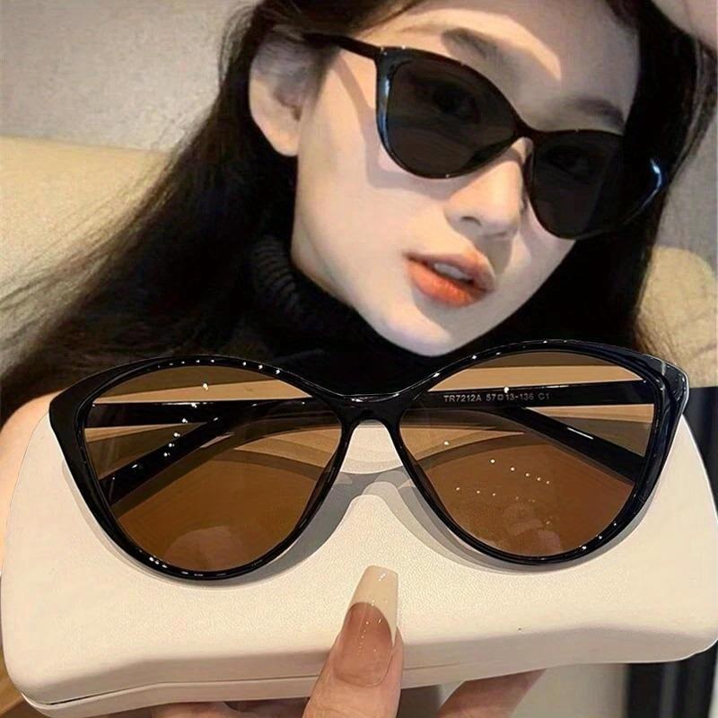 1Pc Retro Frame Cat Eye Sungla - đánh giá và giá Women Fashion Glasses
