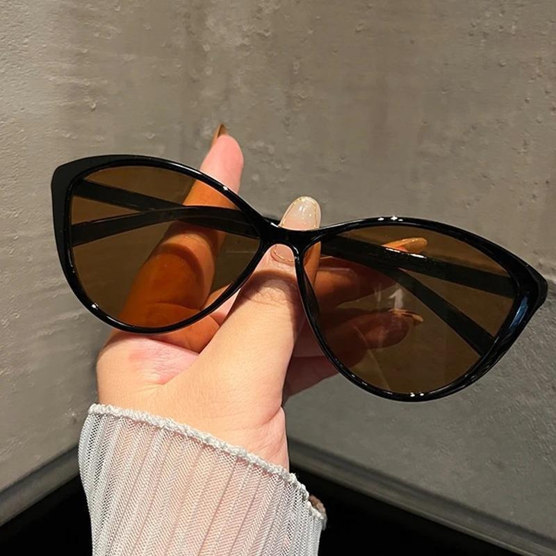 1Pc Retro Frame Cat Eye Sungla - đánh giá và giá Women Fashion Glasses
